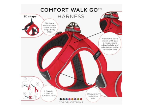 Comfort Walk Go™ Rojo Clásico (3)