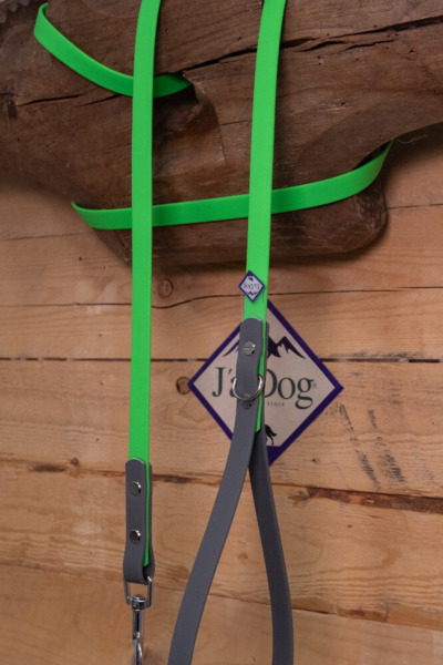 Correa sencilla Verde Neón 10mm (1)