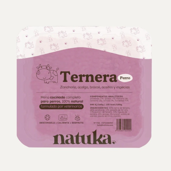 Menú Cocinado de Ternera