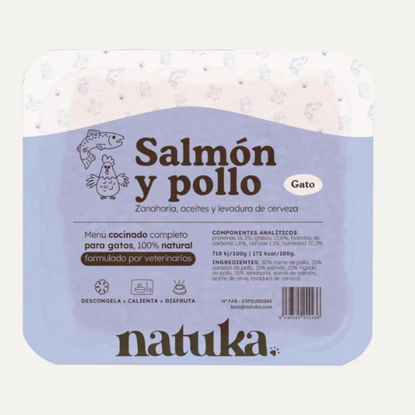 Menú Pollo Salmón