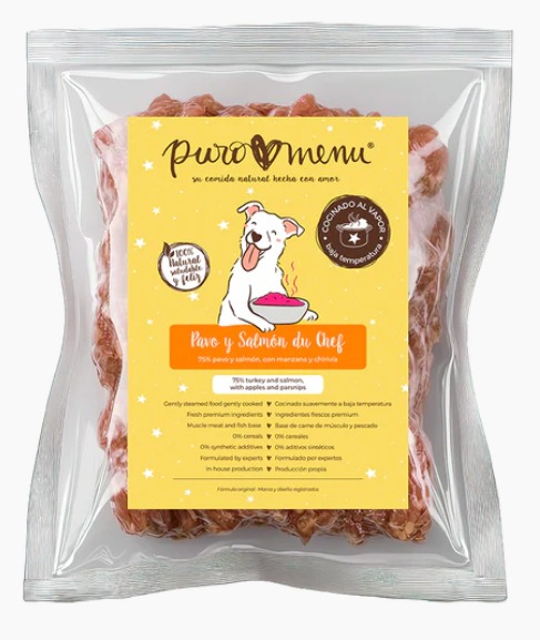 Menú Pavo y Salmón du Chef
