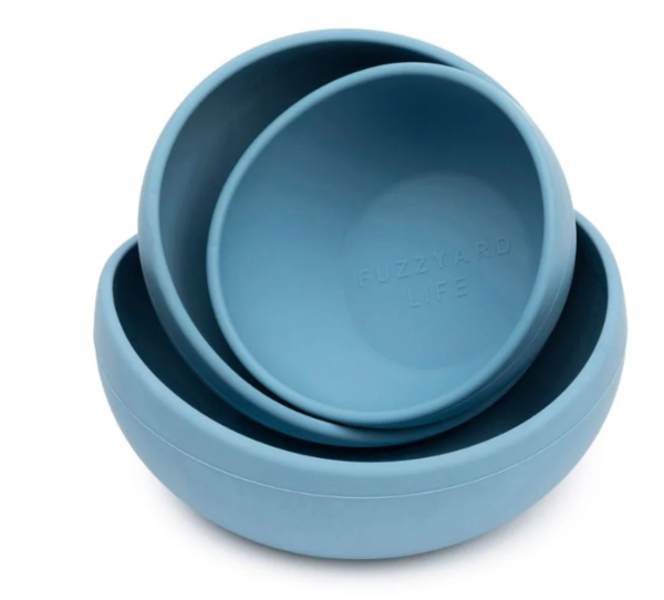 Silicone Bowl French Blue (1)