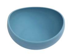 Silicone Bowl French Blue