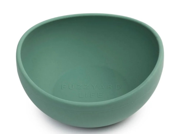 Silicone Bowl Myrtle Green