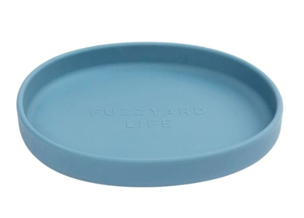 Silicone Cat Dish French Blue