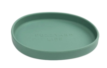 Silicone Cat Dish  Myrtle Green
