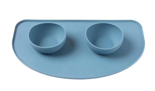 Silicone Feeding Mat French Blue (2)