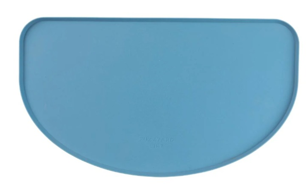 Silicone Feeding Mat French Blue