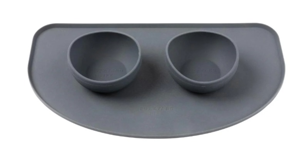 Silicone Feeding Mat Slate Grey (2)
